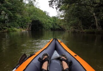 Kayaking Little Mulgrave River