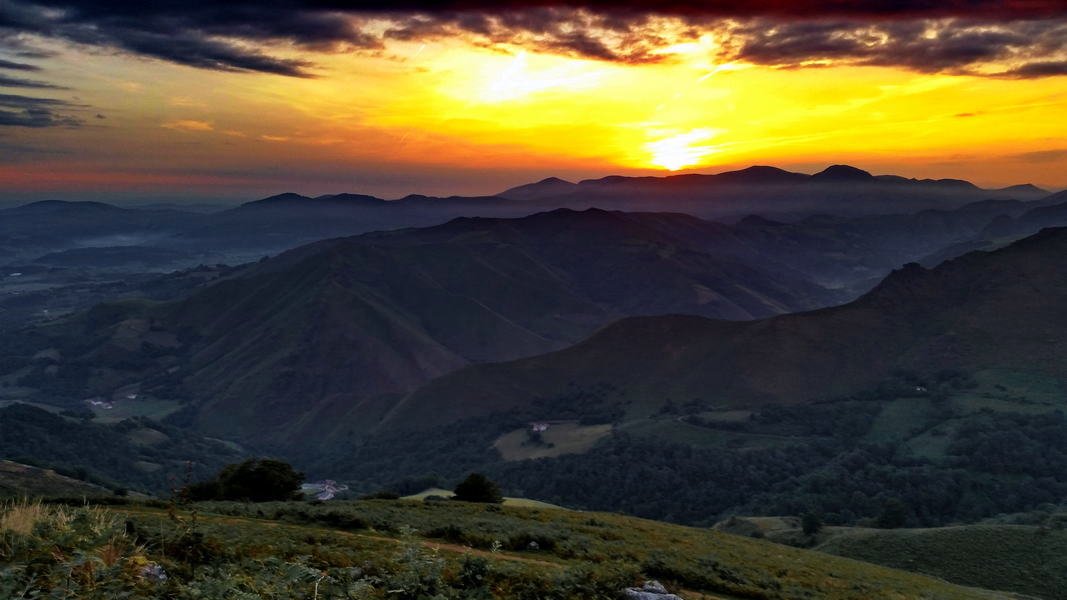 Pyrenees Sunrise at Orisson France