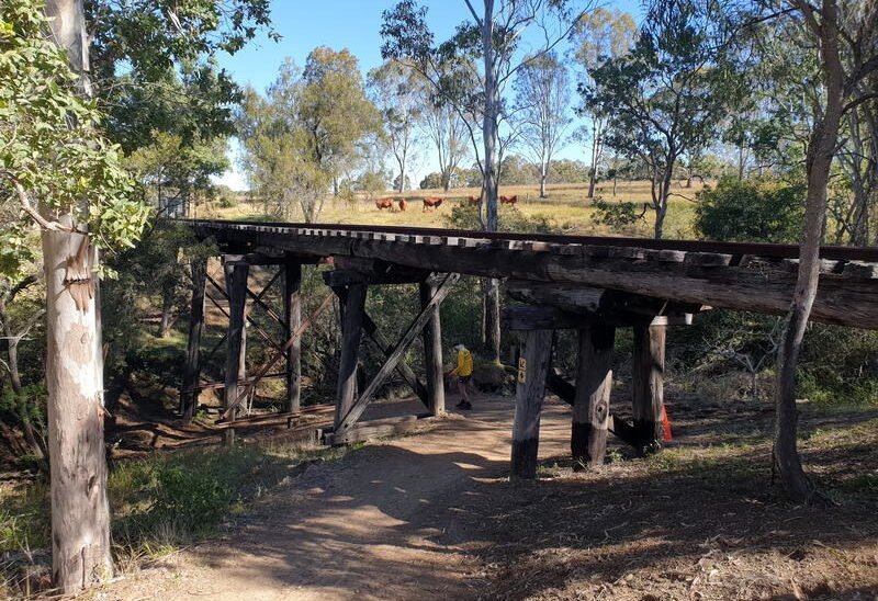 Brisbane Valley Rail Trail – Toogoolawah to Esk – 19.5 Km