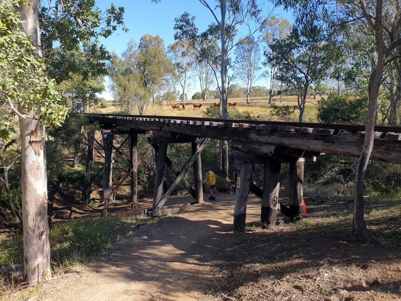 Brisbane Valley Rail Trail bridge