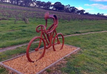 Riesling Rail Trail SA Bicycle Sculpture