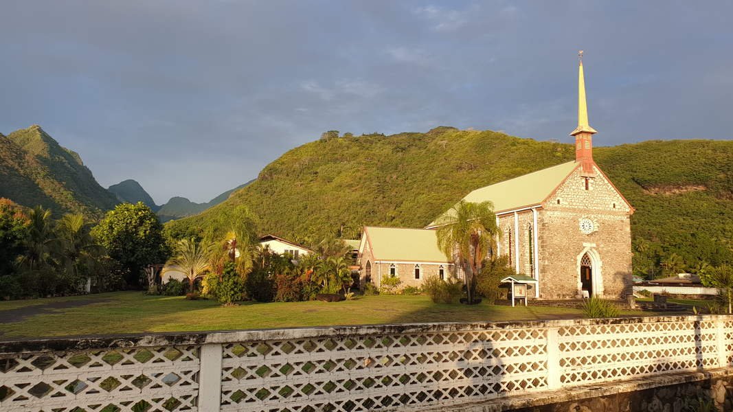 Saint-Francoic-Xavier Church Pā'ea Tahiti_