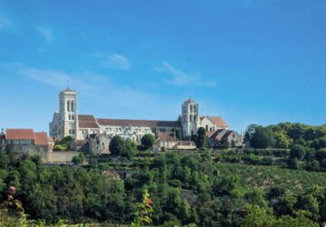 Vézelay’s basilica dominates the country for miles around