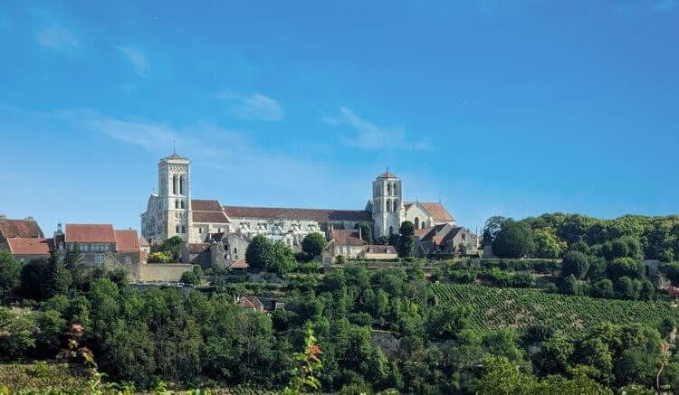 Vézelay’s basilica dominates the country for miles around