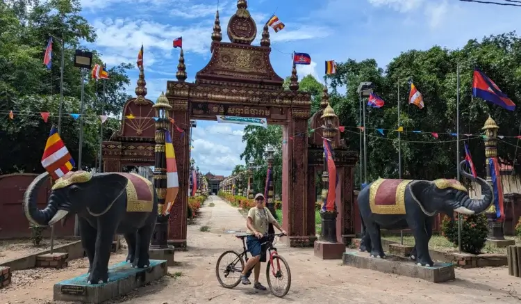 Santheati Baram Pagoda Kratie Cambodia